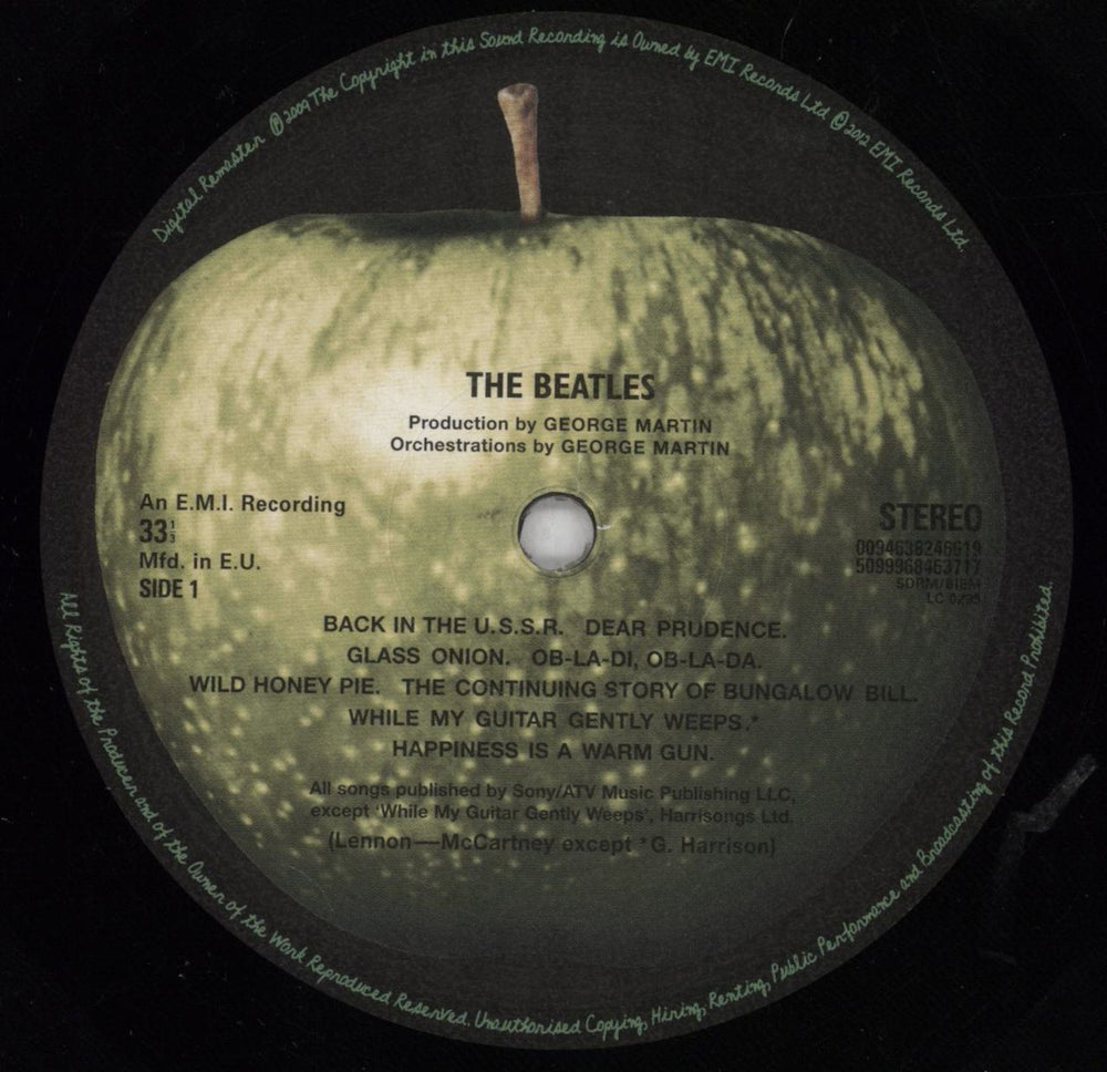 The Beatles The Beatles [White Album] - 180gm UK 2-LP vinyl record set (Double LP Album) BTL2LTH817358