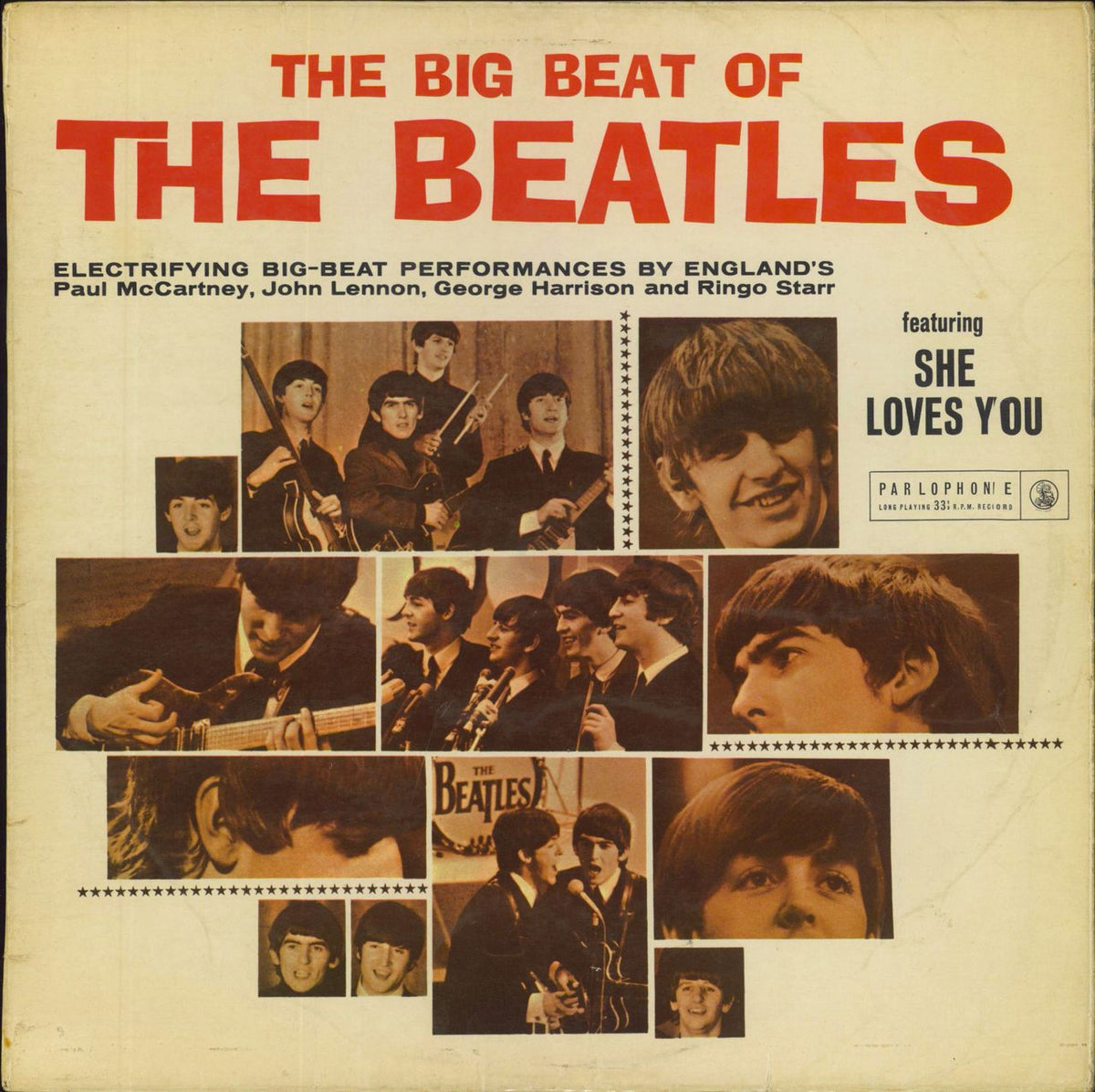 The Beatles The Big Beat Of The Beatles South African Vinyl LP ...