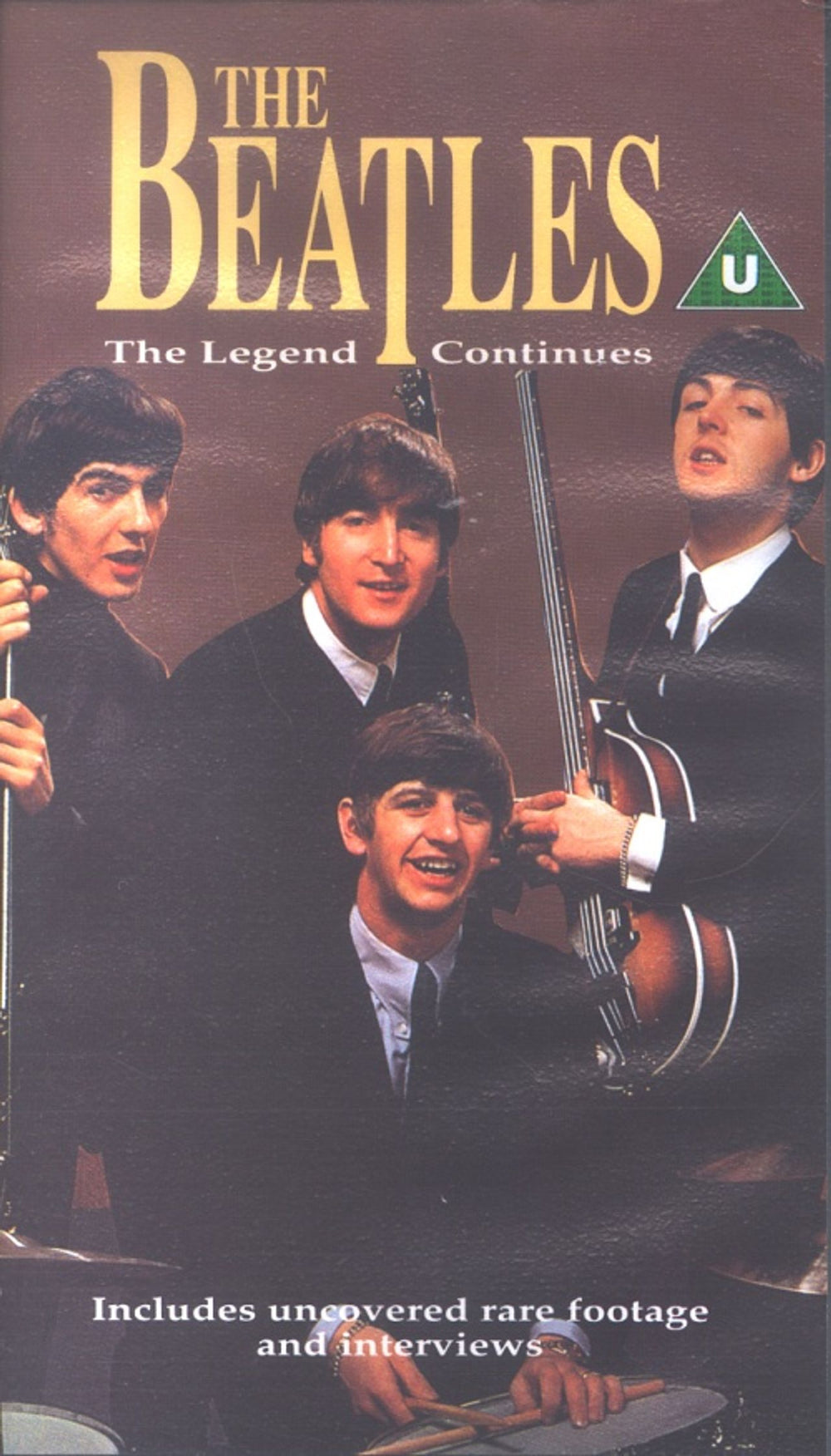 The Beatles The Legend Continues UK video (VHS or PAL or NTSC) SUK21252