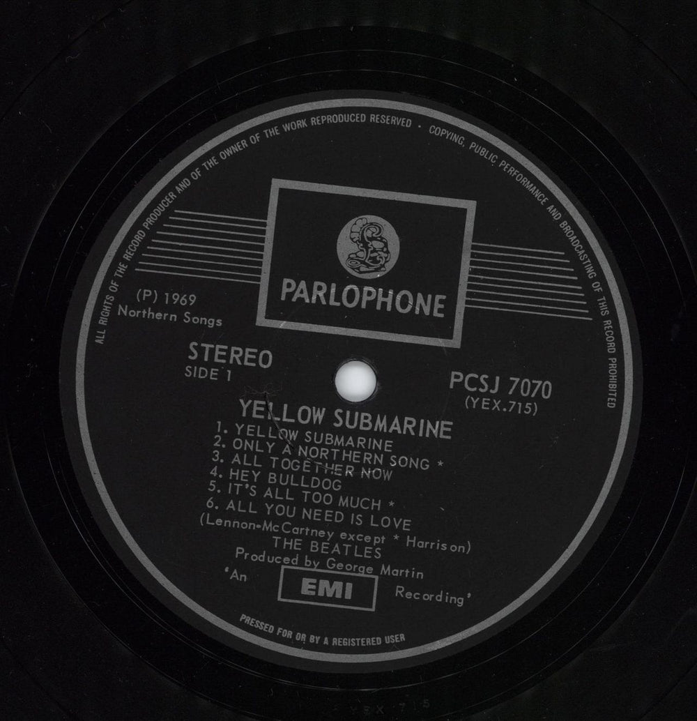 The Beatles Yellow Submarine - 2nd South African vinyl LP album (LP record) BTLLPYE776730