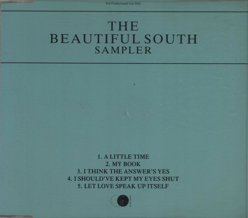 The Beautiful South Sampler UK Promo CD single (CD5 / 5") BSPCD1