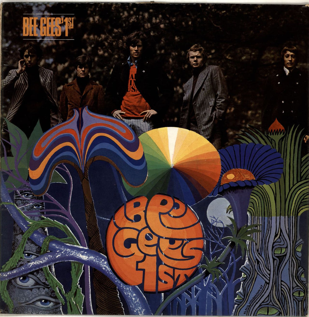 The Bee Gees Bee Gees' 1st - EX UK vinyl LP album (LP record) 582012