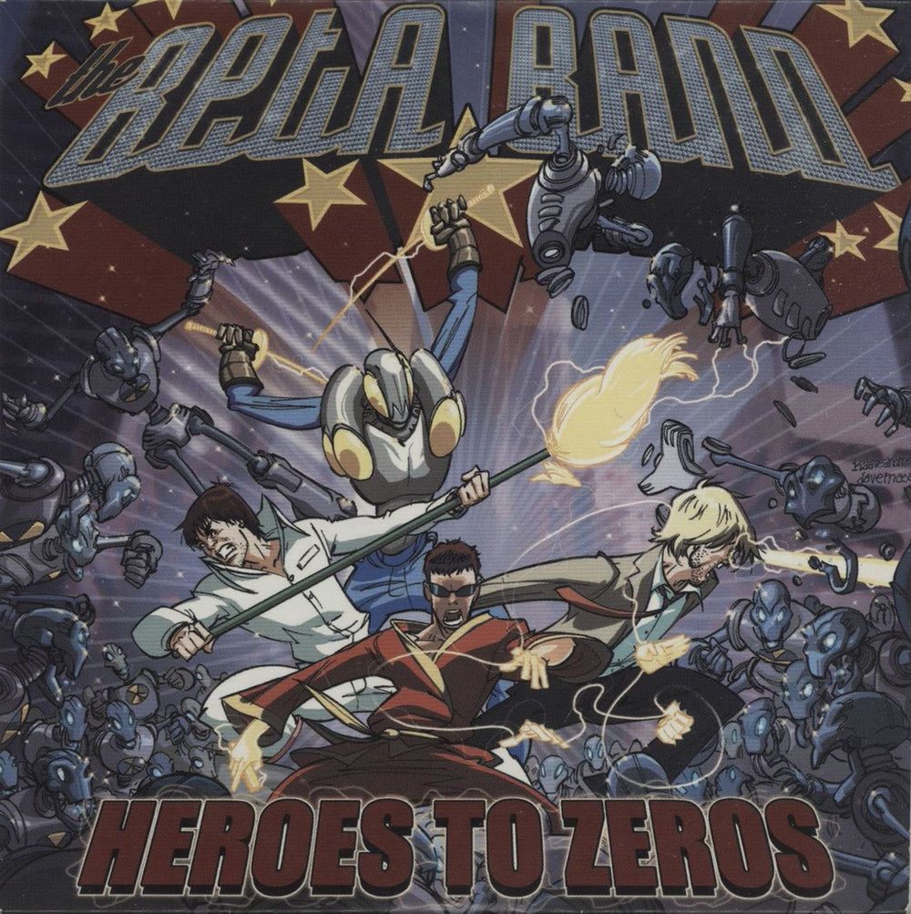 The Beta Band Heroes To Zeros UK Promo CD album (CDLP) REG101CDDJ