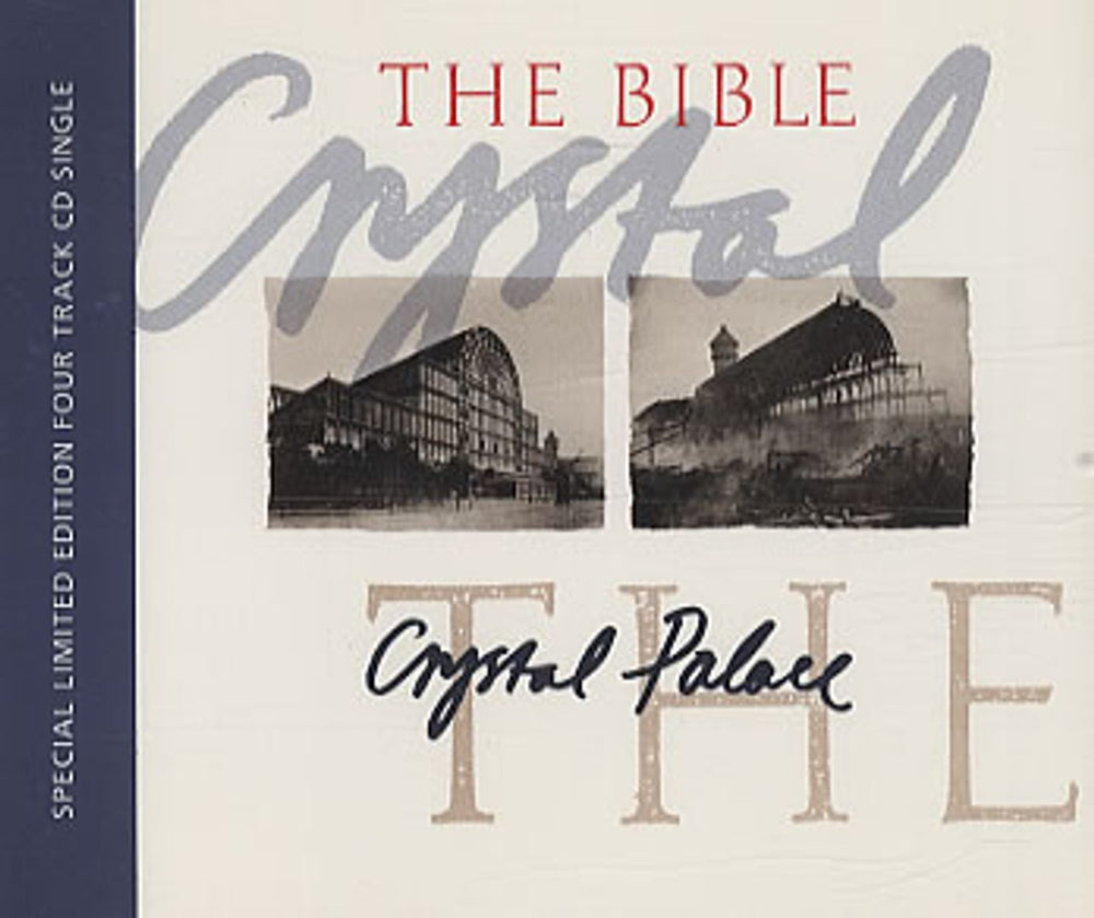 The Bible Crystal Palace UK CD single (CD5 / 5") BIBCD2