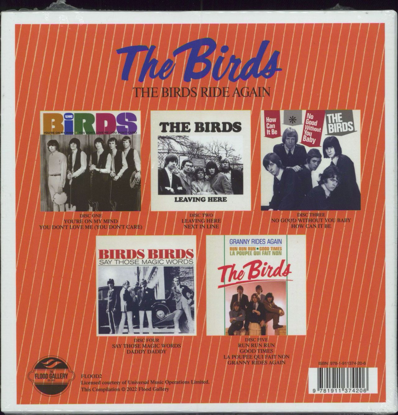 The Birds The Birds Ride Again - RSD 2022 - 5 x 7-inch Box Set - Sealed UK 7" single box set TBI7XTH788745