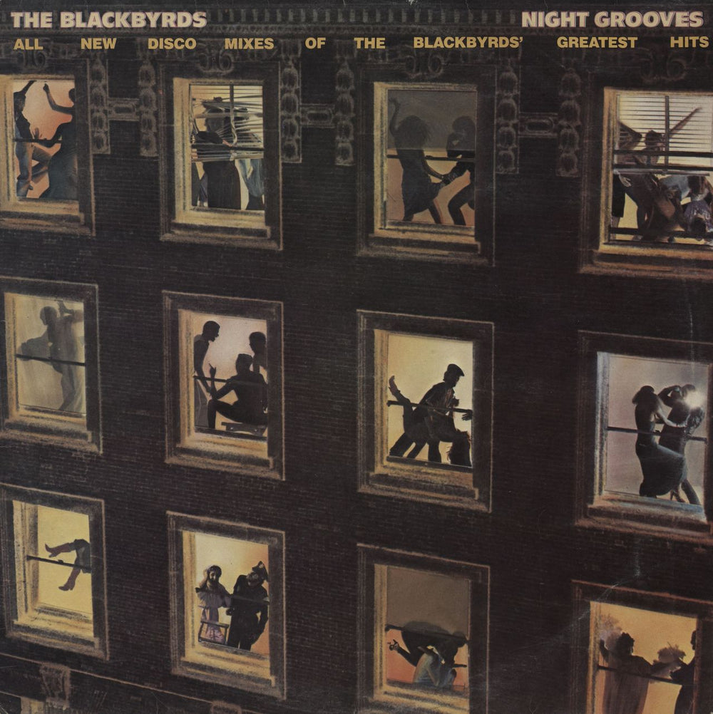 The Blackbyrds Night Grooves UK vinyl LP album (LP record) FT555