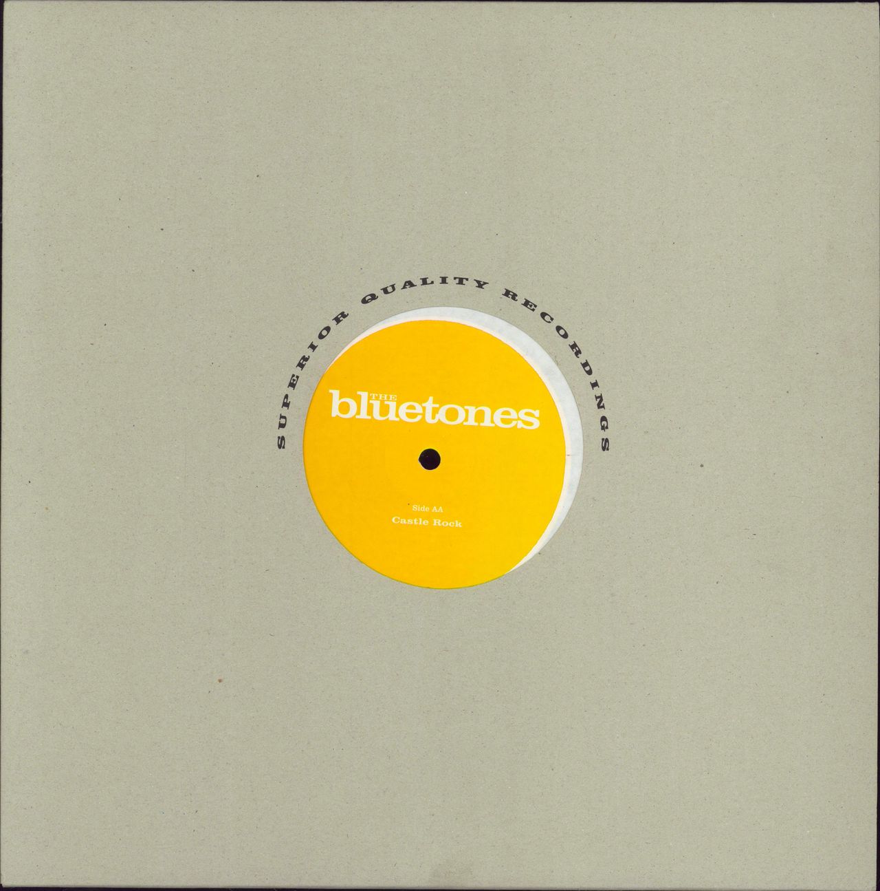 The Bluetones Cut Some Rug - Mispressed Label UK Promo 12" vinyl single (12 inch record / Maxi-single) BLUE005DJ