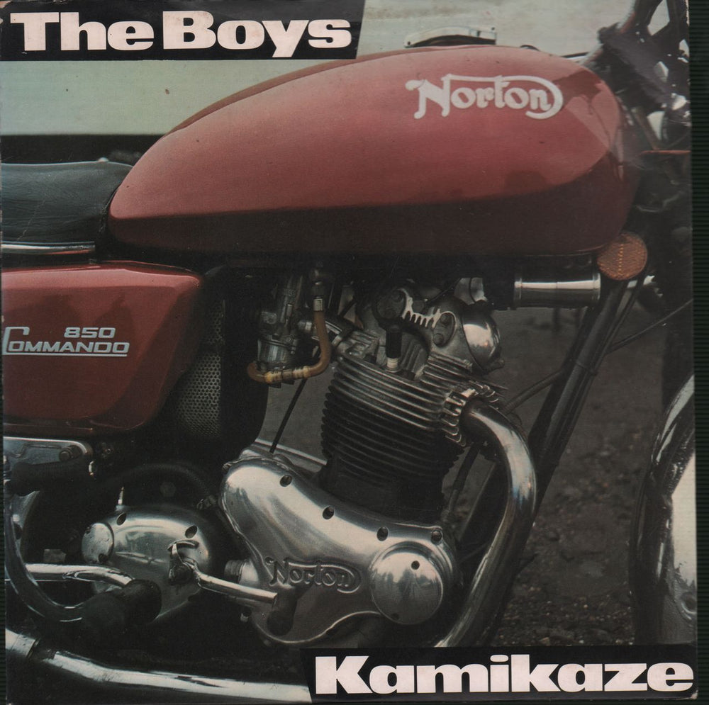 The Boys (Punk) Kamikaze UK 7" vinyl single (7 inch record / 45) SAFE21