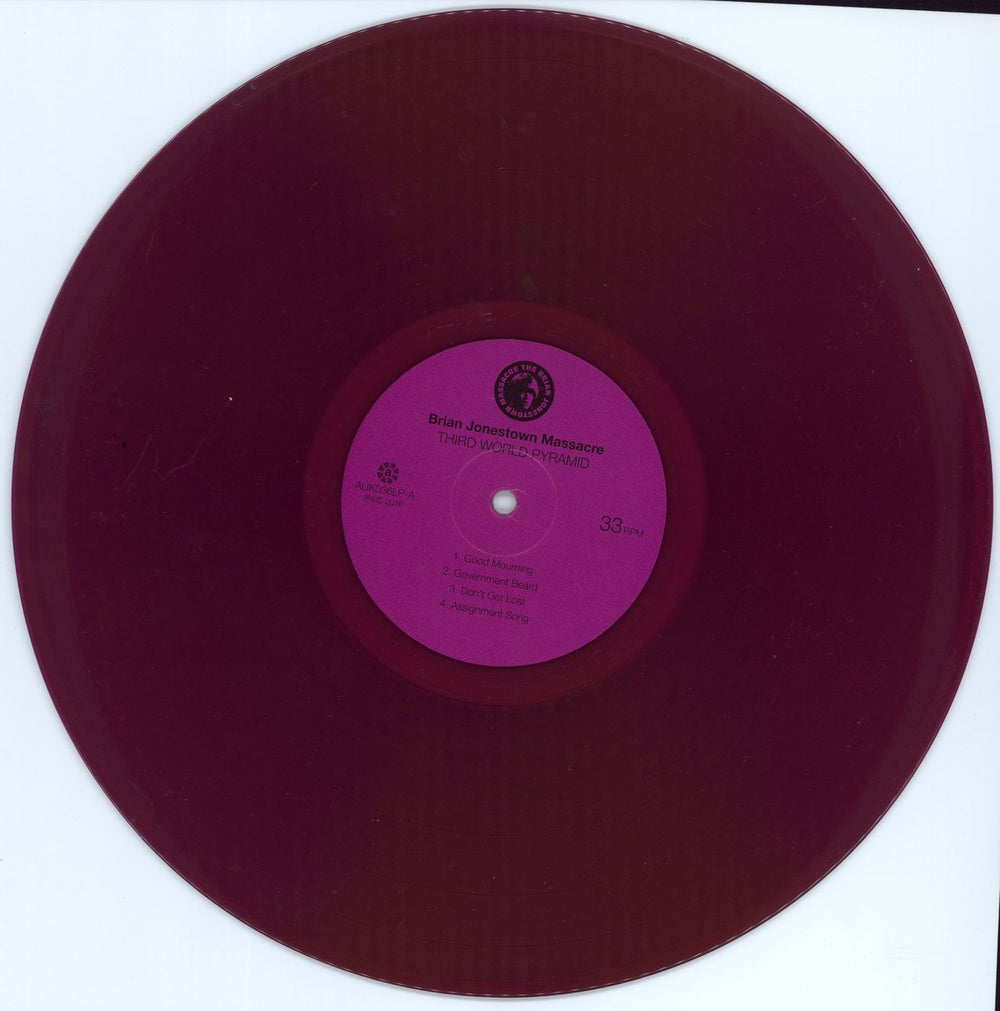 The Brian Jonestown Massacre Third World Pyramid - Purple Vinyl UK vinyl LP album (LP record) BJWLPTH768417
