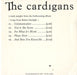 The Cardigans Long Gone Before Daylight - Sampler UK Promo CD single (CD5 / 5") CARD5CD-1