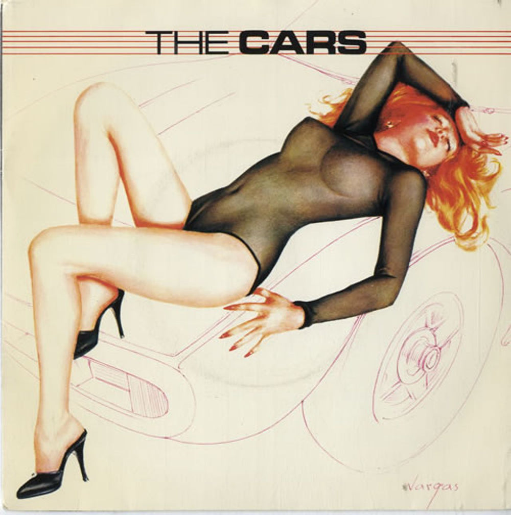 The Cars Let's Go - Picture Sleeve UK 7" vinyl single (7 inch record / 45) K12371