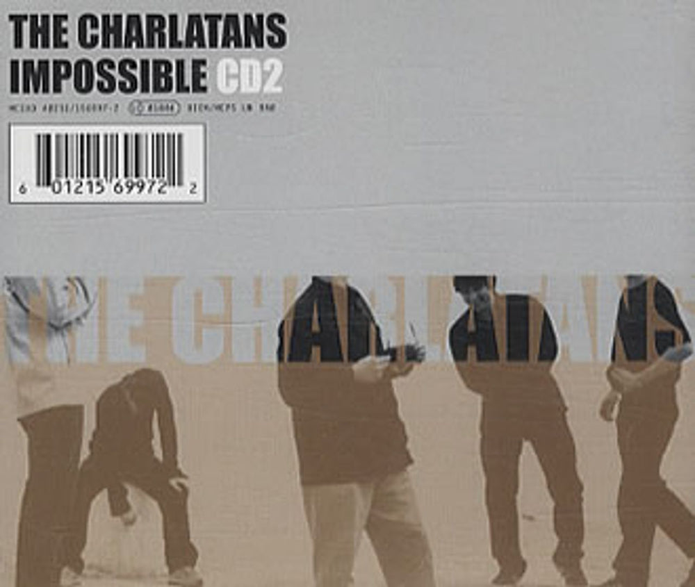 The Charlatans (UK) Impossible UK 2-CD single set (Double CD single) CHA2SIM156809