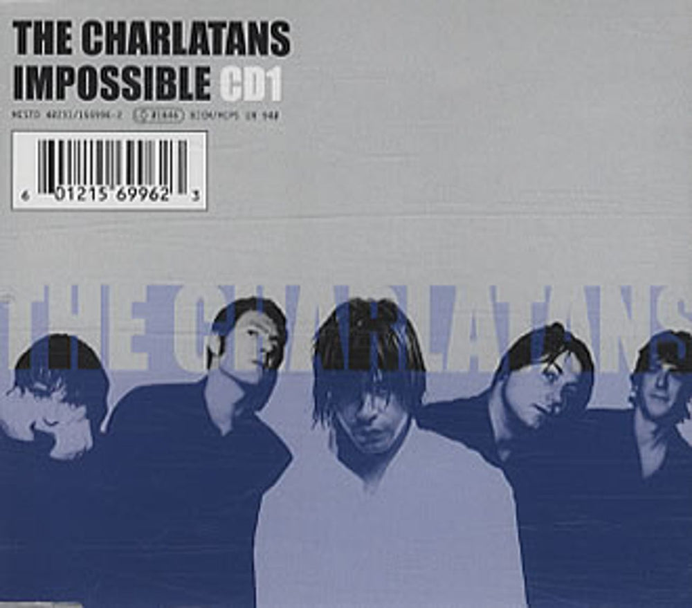 The Charlatans (UK) Impossible UK 2-CD single set (Double CD single) MCSTD/MCSXD4023