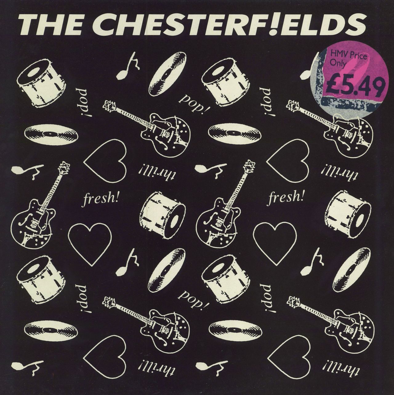 The Chesterfields Westward Ho! - price stickered UK vinyl LP album (LP record) SUBORG5