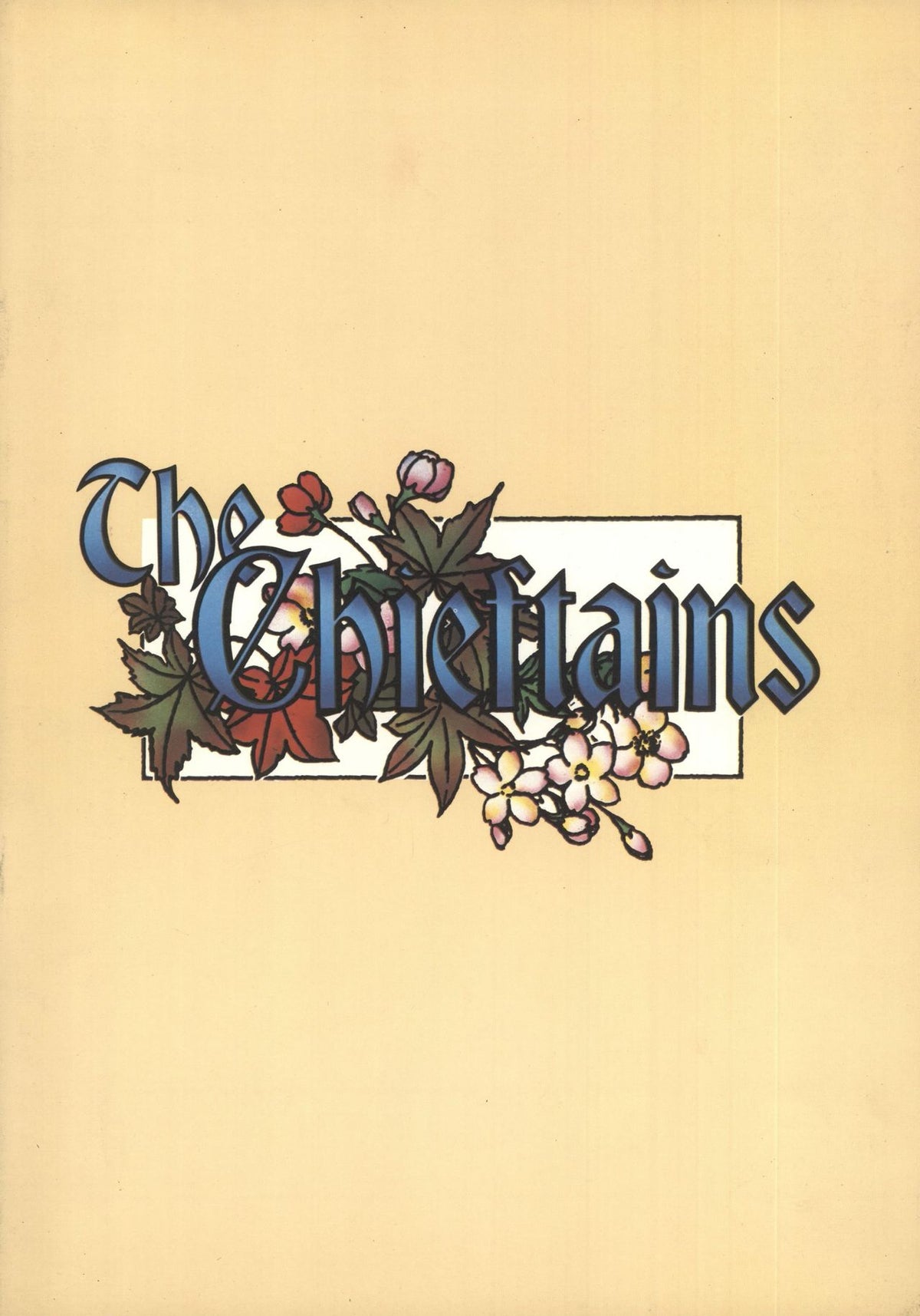 The Chieftains The Chieftains Tour Programme UK Tour programme