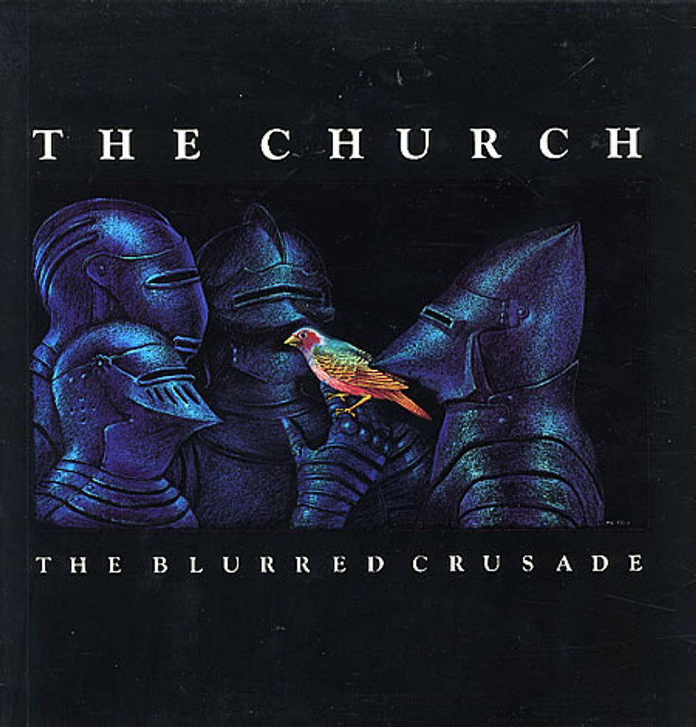 The Church The Blurred Crusade - 1st UK vinyl LP album (LP record) CAL140