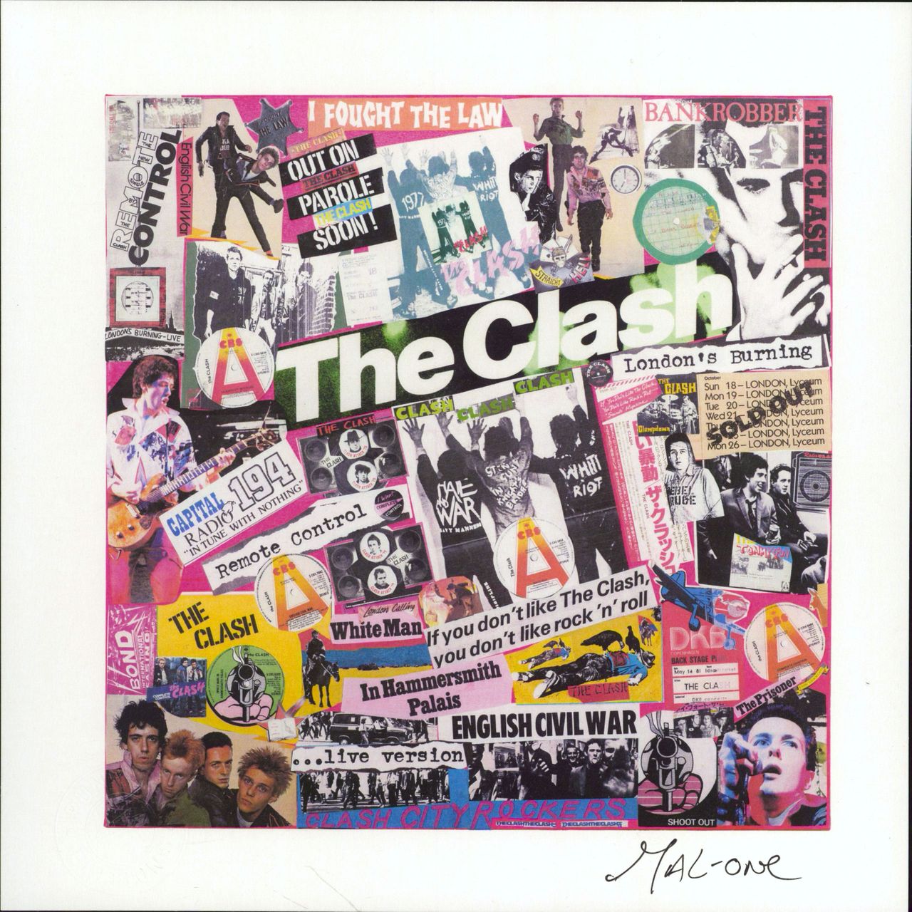 The Clash It's All Punk Rock + 7" - Limited Edition CLASH sleeve UK vinyl LP album (LP record) 2021