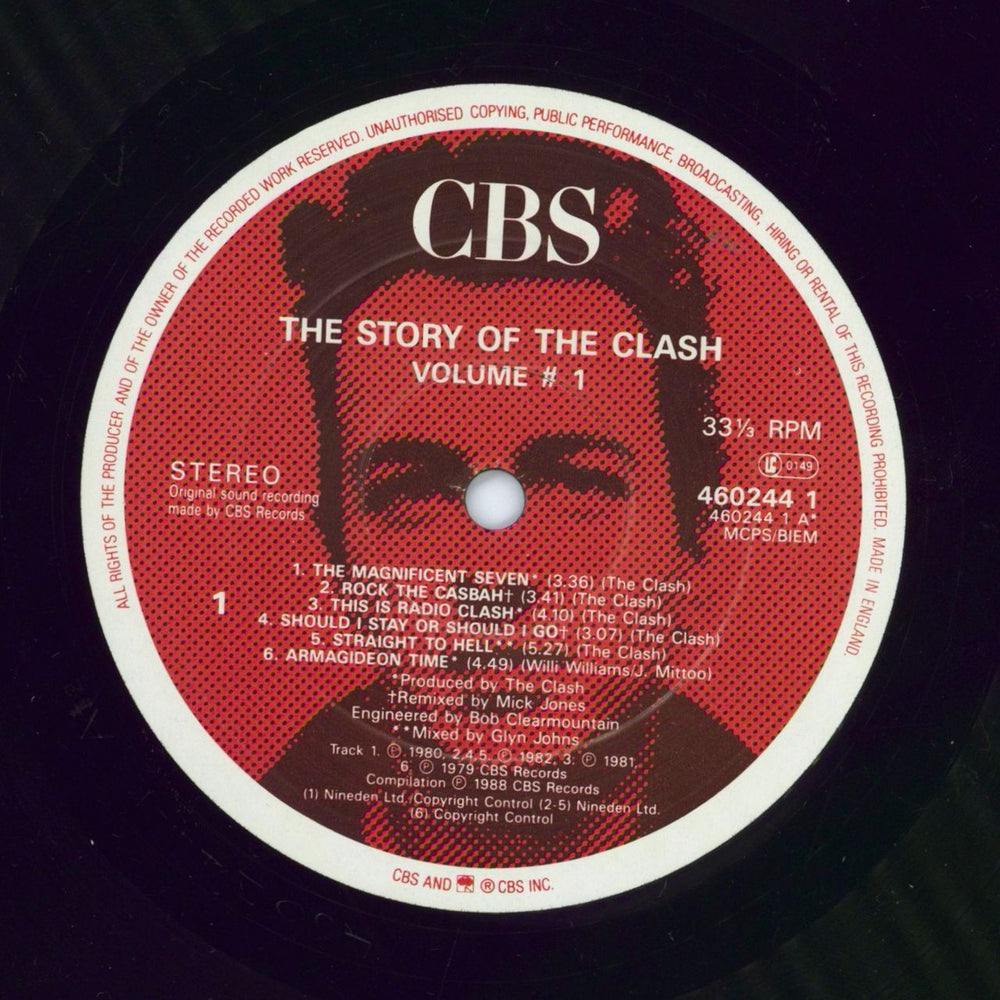 The Clash The Story Of The Clash Volume 1 UK 2-LP vinyl record set (Double LP Album) 5099746024413