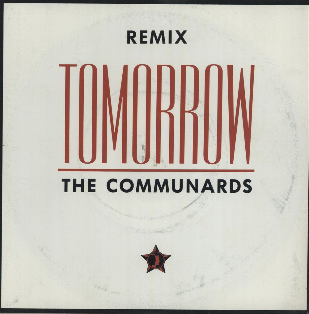 The Communards Tomorrow (Remix) UK 7" vinyl single (7 inch record / 45) LONR143