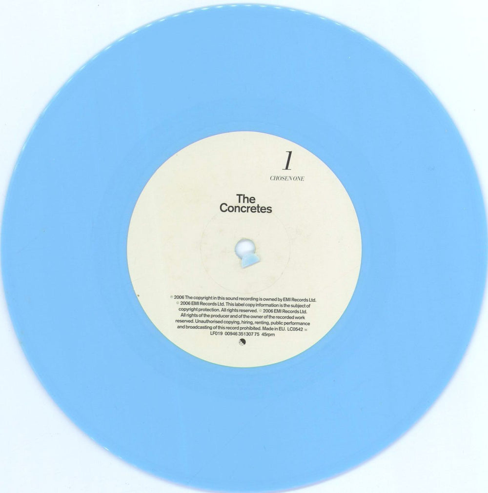 The Concretes Chosen One - Both 7"s UK 7" vinyl single (7 inch record / 45) ULX07CH770609