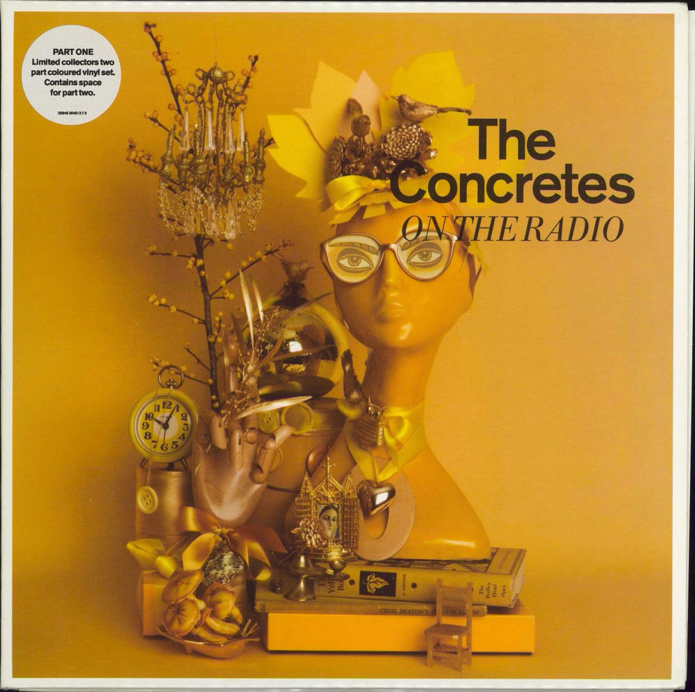 The Concretes On The Radio - White Vinyl UK 7" vinyl single (7 inch record / 45) LFS7/7X021