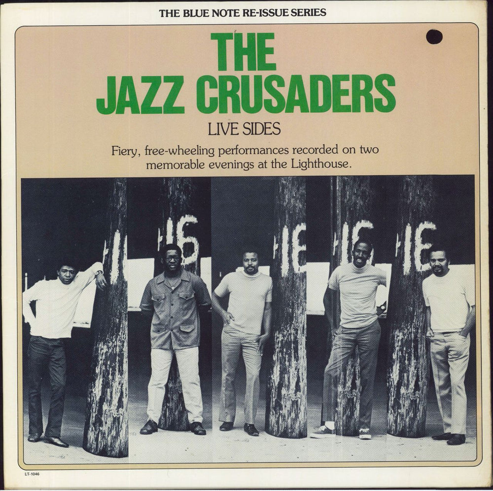 The Crusaders Live Sides - 'b' Label US vinyl LP album (LP record) LT-1046