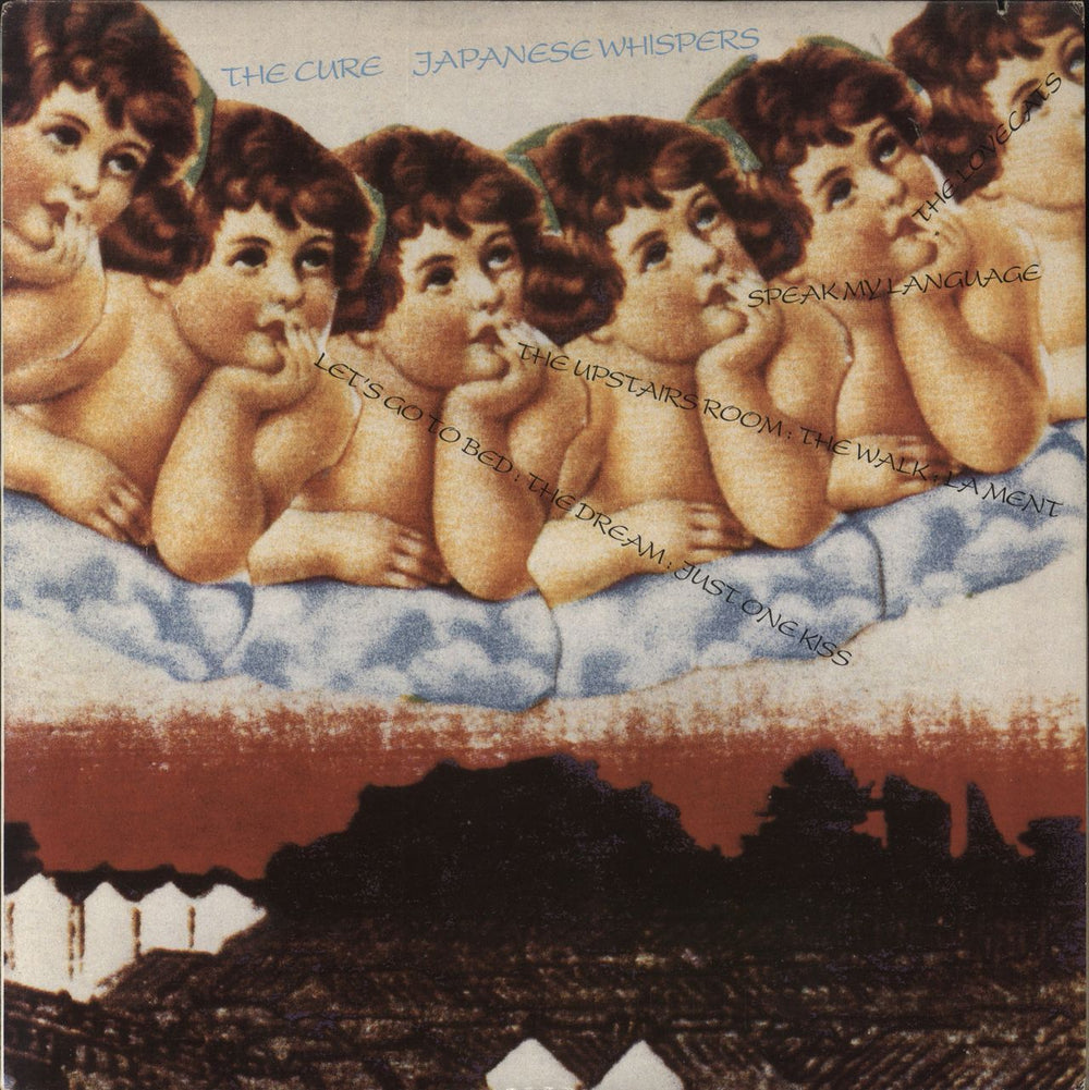 The Cure Japanese Whispers US vinyl LP album (LP record) 1-25076