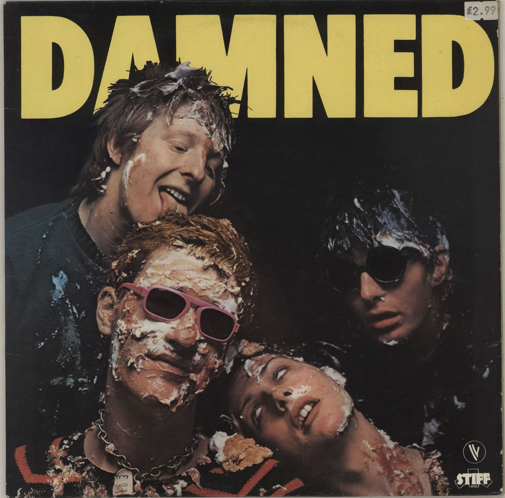 The Damned Damned, Damned, Damned - Vogue French vinyl LP album (LP record) 526002