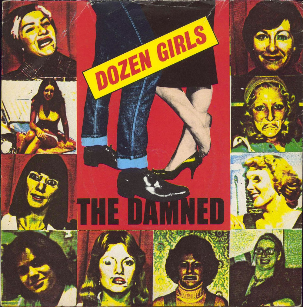 The Damned Dozen Girls - EX UK 7" vinyl single (7 inch record / 45) BRO156