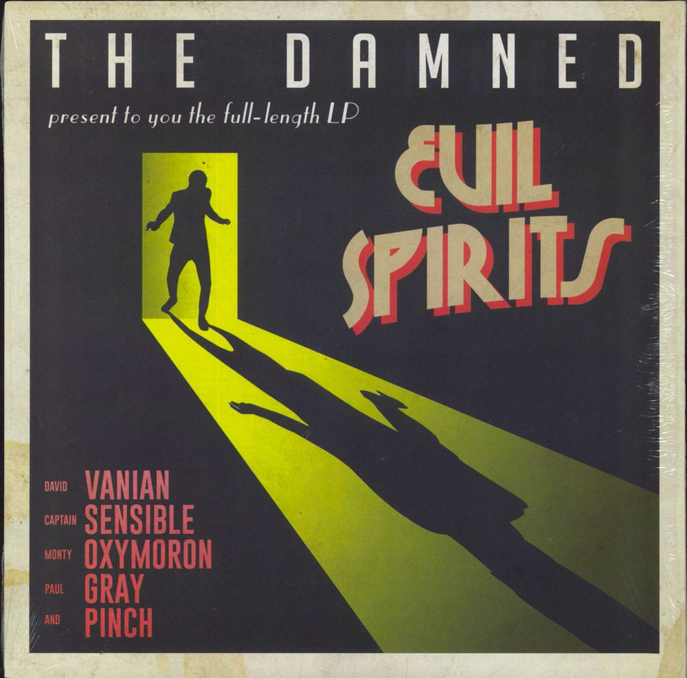 The Damned Evil Spirits - Green Vinyl - RSD 2020 - Open Shrink UK vinyl LP album (LP record) SPINE723570