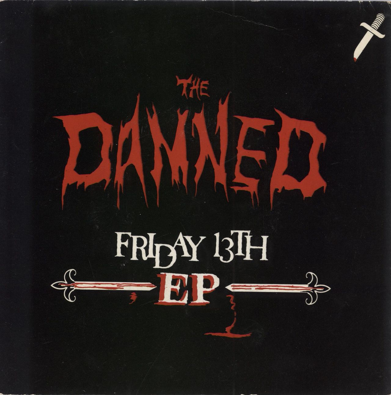 The Damned Friday 13th EP - EX UK 7" vinyl single (7 inch record / 45) TRY1