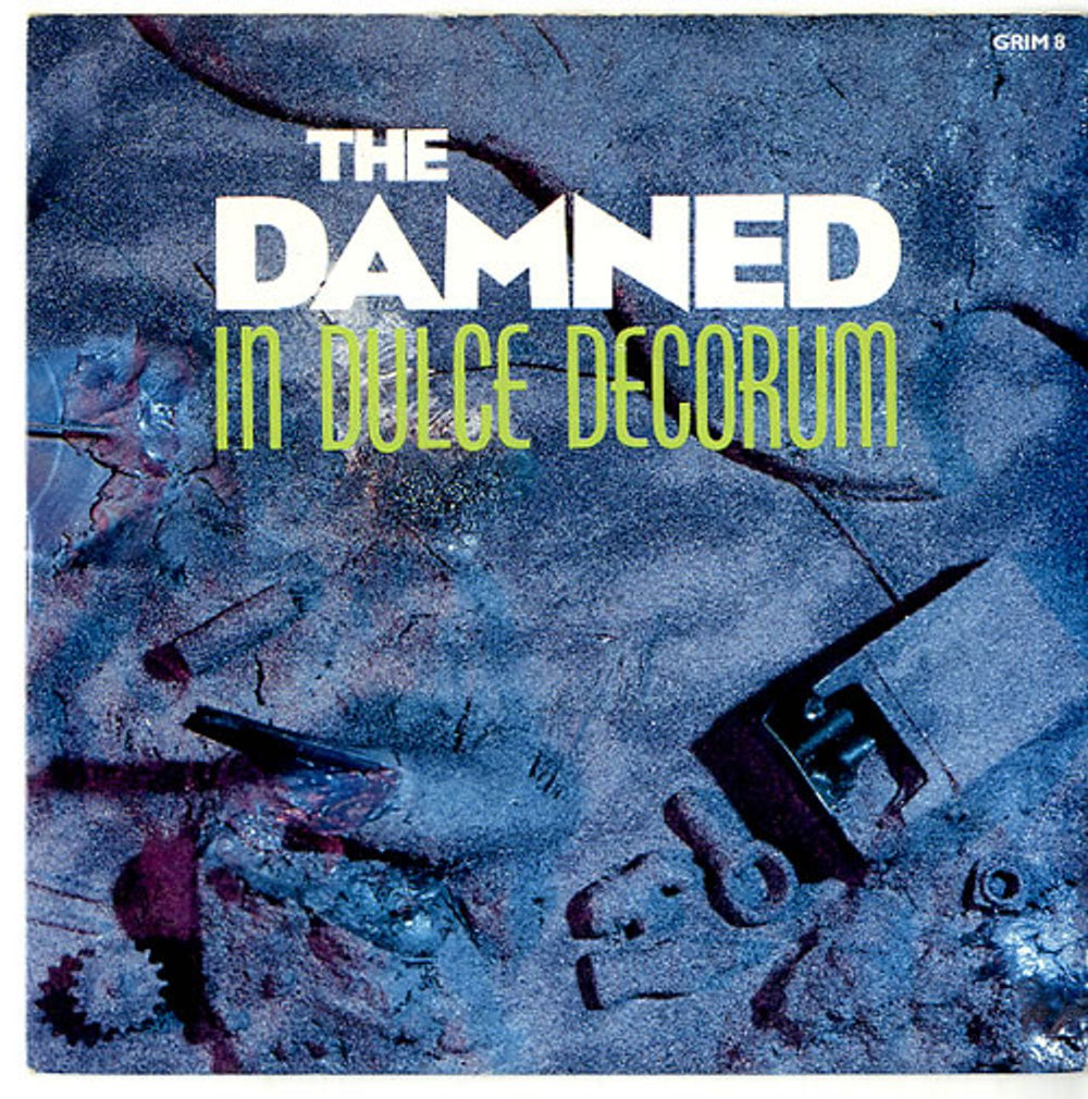 The Damned In Dulce Decorum UK 7" vinyl single (7 inch record / 45) GRIM8