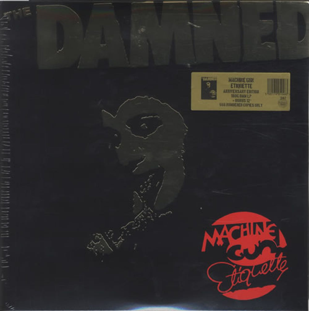 The Damned Machine Gun Etiquette UK 2-LP vinyl record set (Double LP Album) DJB66630LP