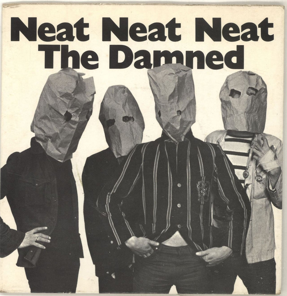 The Damned Neat Neat Neat - 2nd - P/S UK 7" vinyl single (7 inch record / 45) BUY10