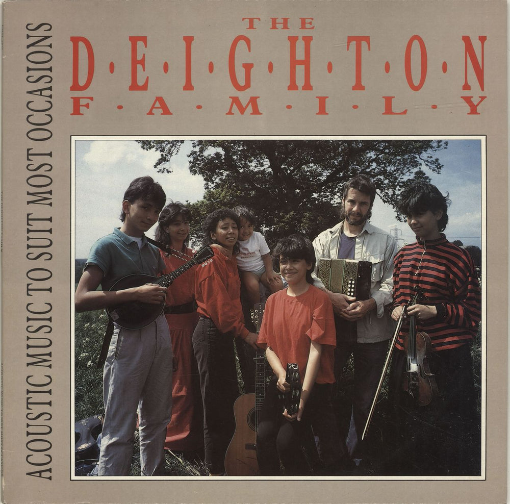 The Deighton Family Acoustic Music To Suit Most Occasions UK vinyl LP album (LP record) FMSL2010