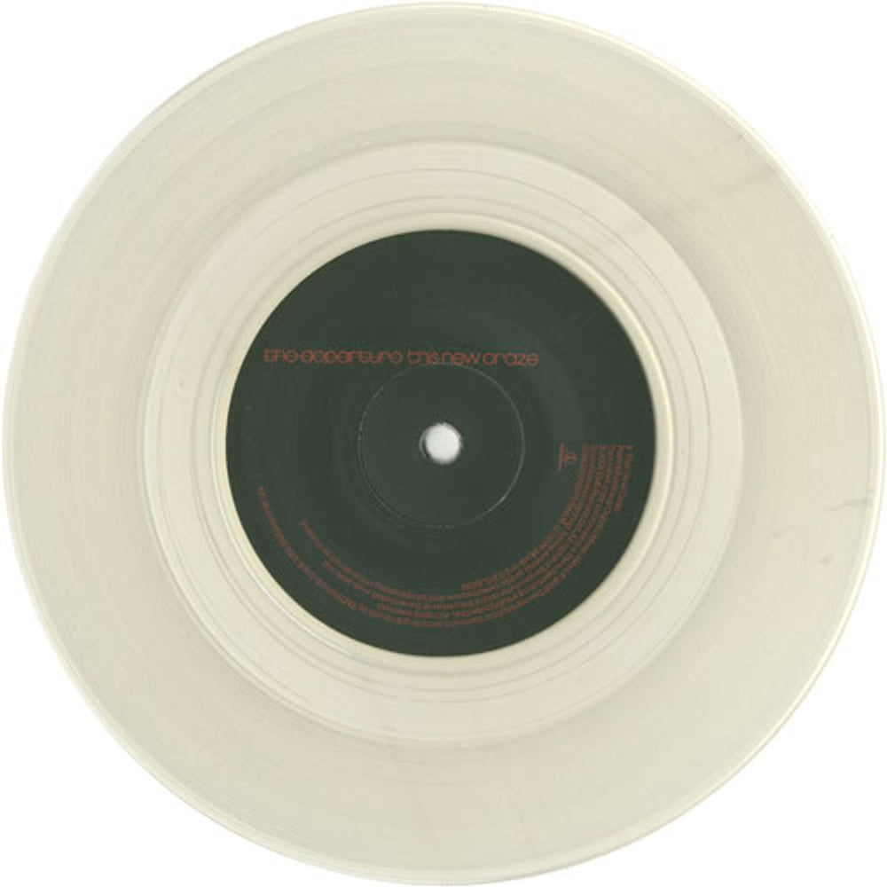 The Departure All Mapped Out - Clear Vinyl + Poster UK 7" vinyl single (7 inch record / 45) DEH07AL326411