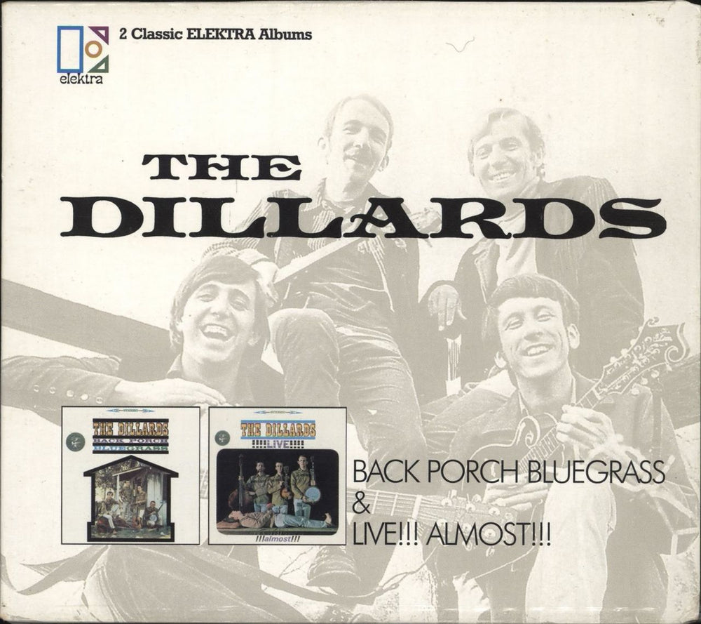 The Dillards Back Porch Bluegrass & Live!!! Almost!!! German CD album (CDLP) 812273562-2