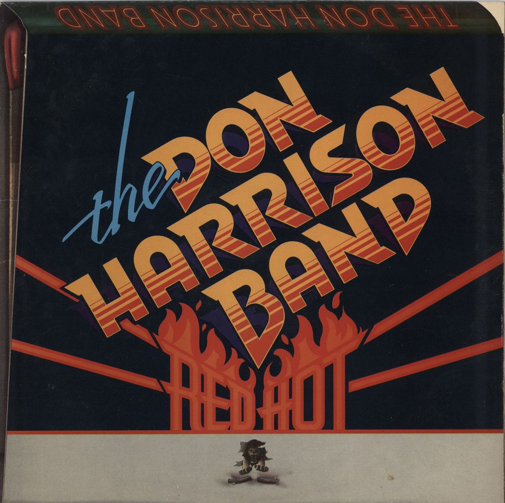 The Don Harrison Band Red Hot UK vinyl LP album (LP record) K50340