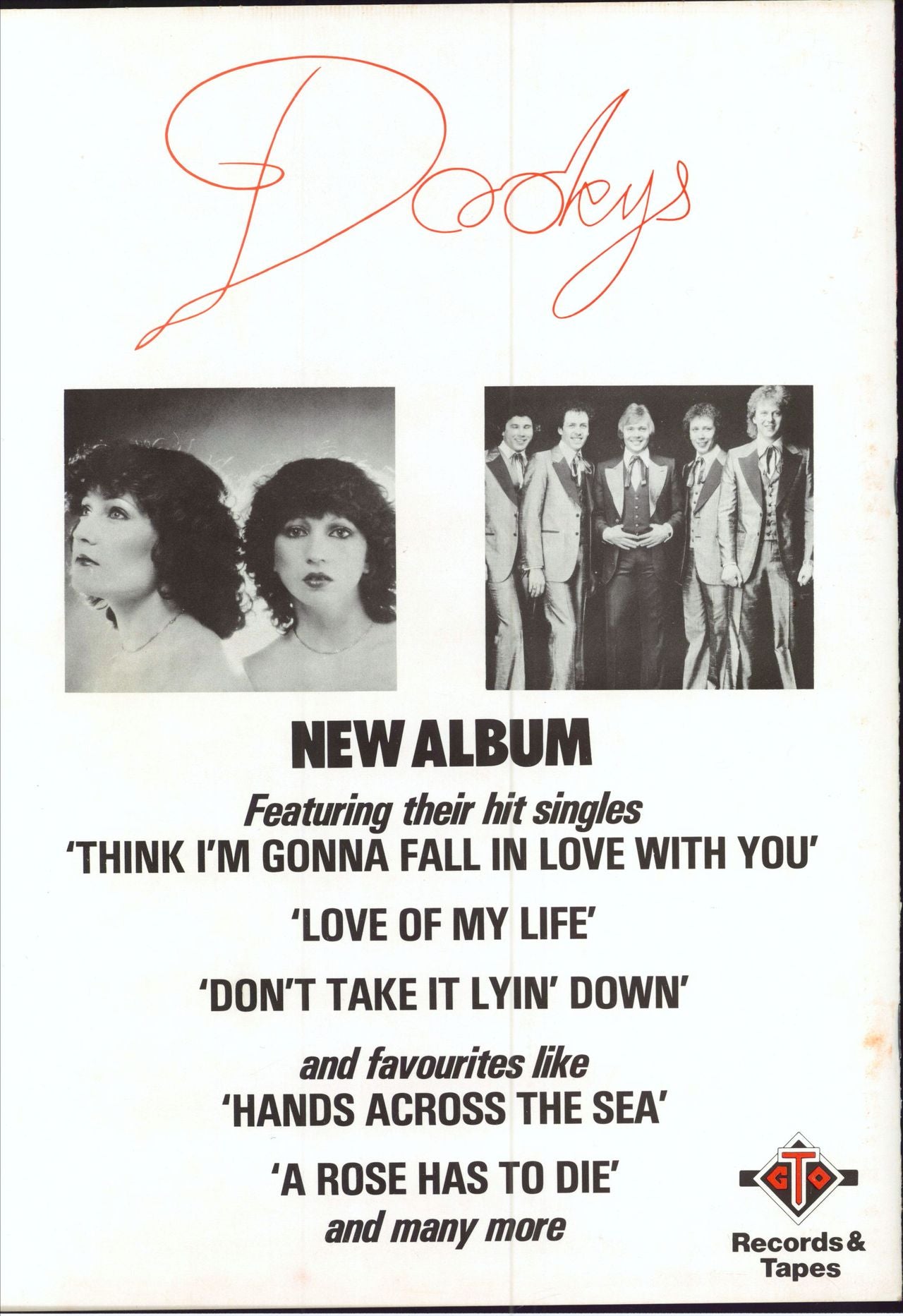 The Dooleys The Dooleys In Tour '79 - Autographed UK tour programme
