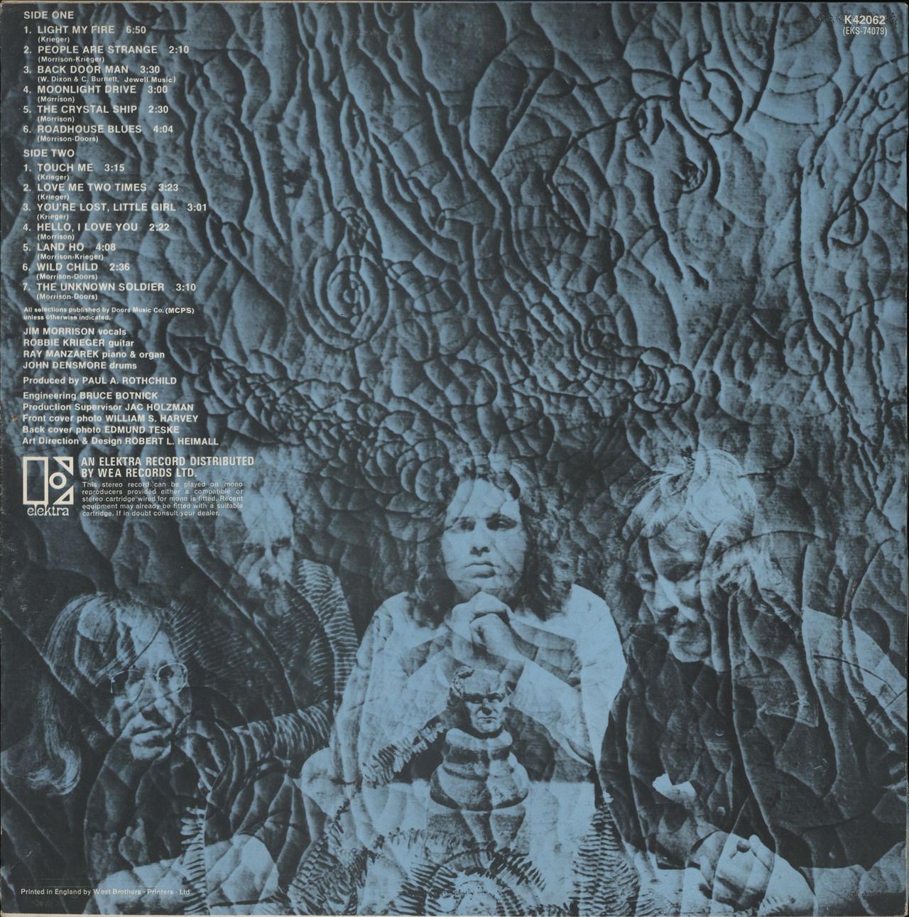 The Doors 13 - Butterfly Label variant UK vinyl LP album (LP record)