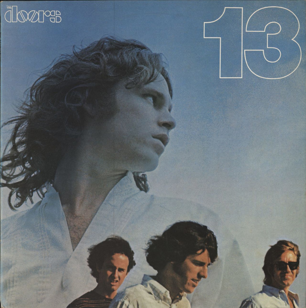 The Doors 13 - Butterfly Label variant UK vinyl LP album (LP record) K42062