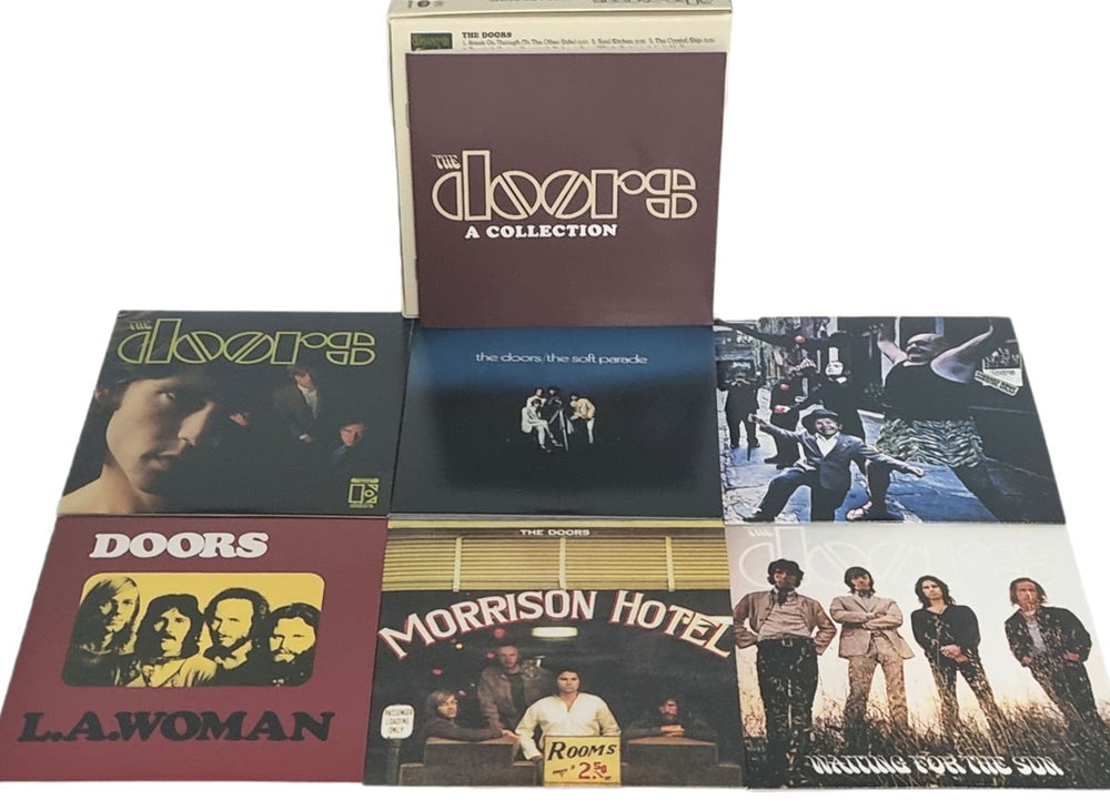 The Doors A Collection UK CD Album Box Set DORDXAC797916