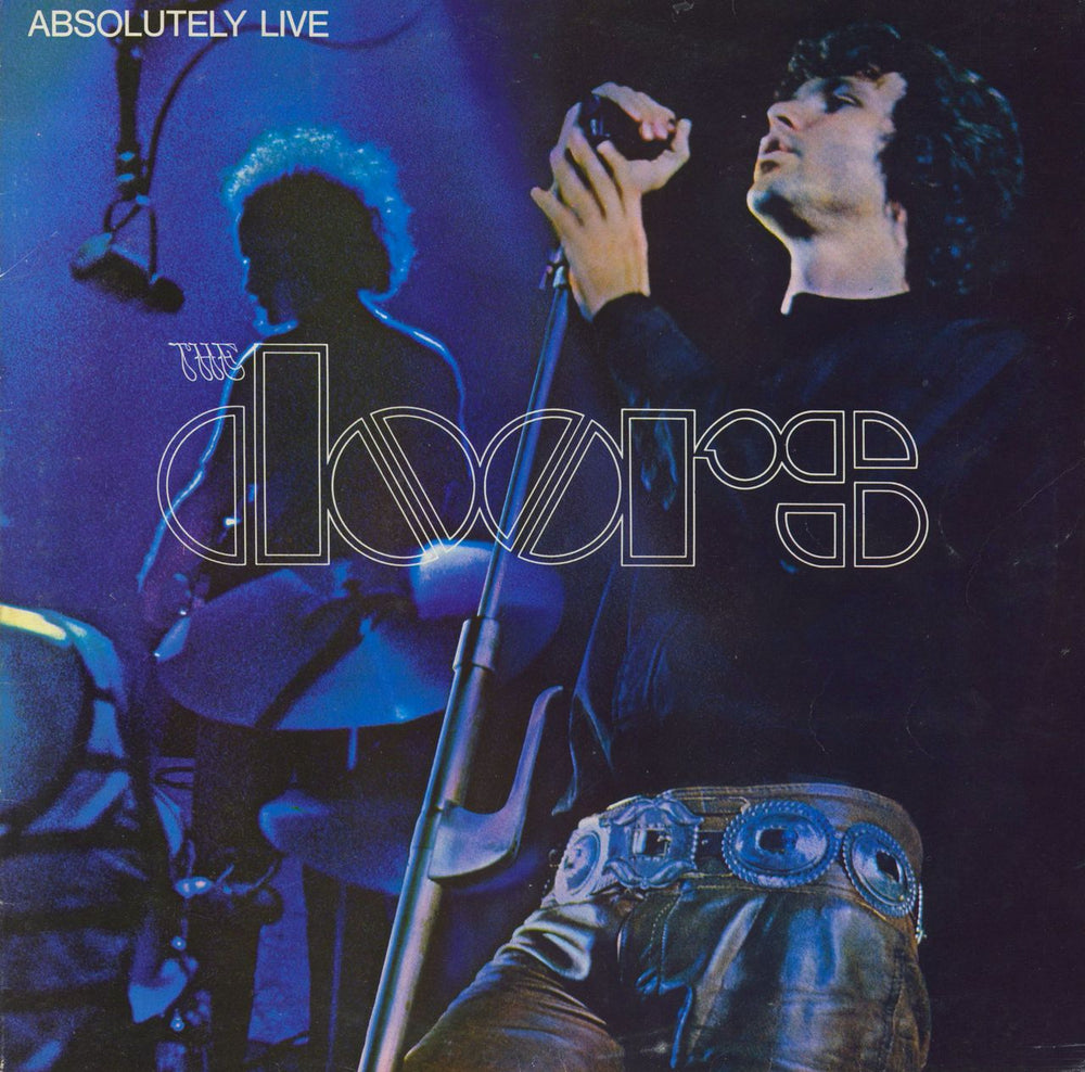 The Doors Absolutely Live - 1st - VG UK 2-LP vinyl record set (Double LP Album) 2665002