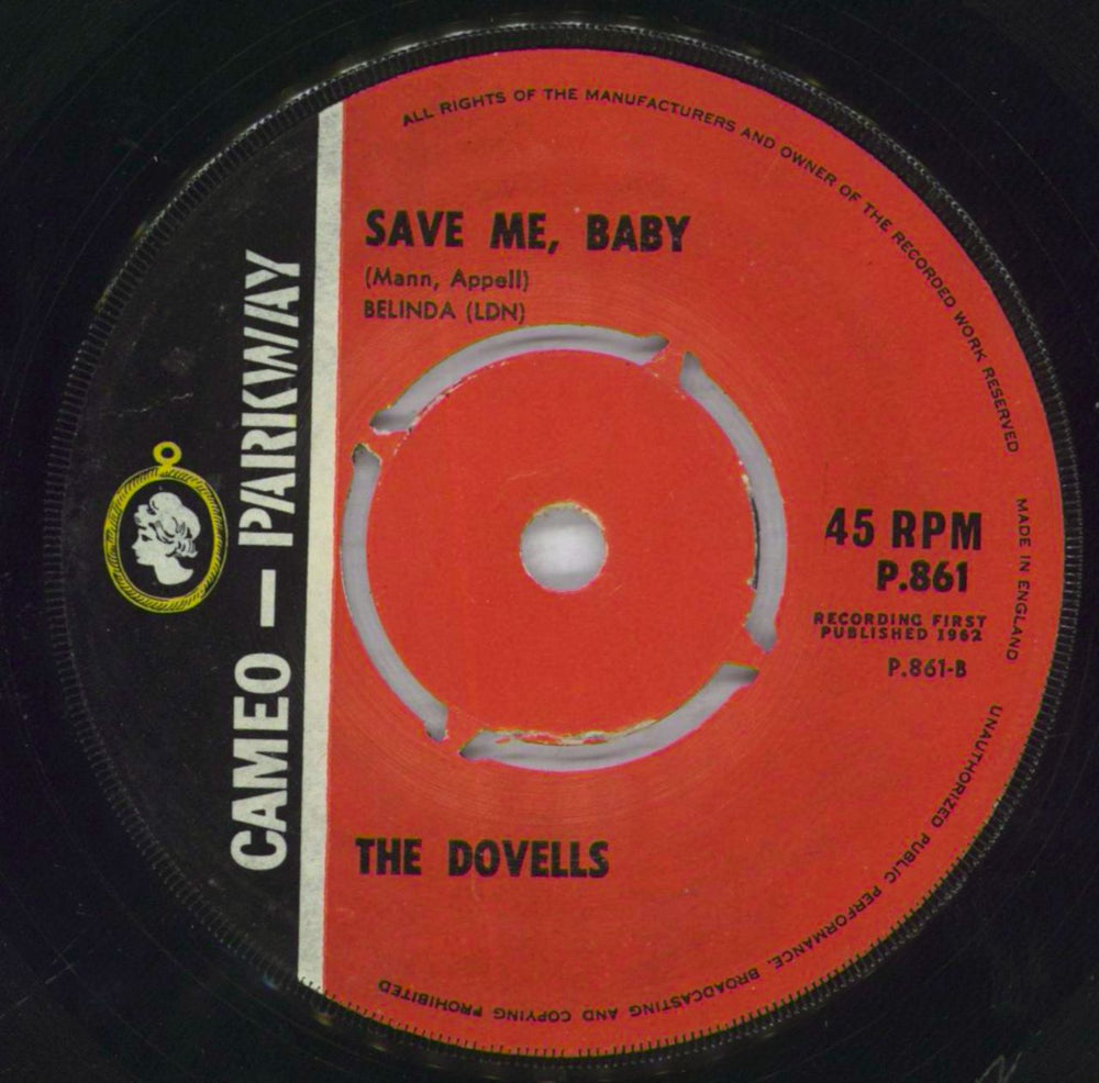 The Dovells You Can't Run Away From Yourself UK 7" vinyl single (7 inch record / 45)