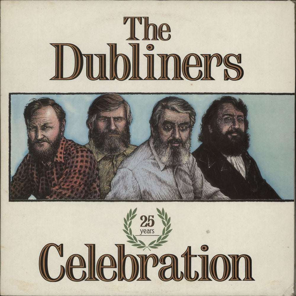 The Dubliners Celebration (25 Years) Irish 2-LP vinyl record set (Double LP Album) HM25