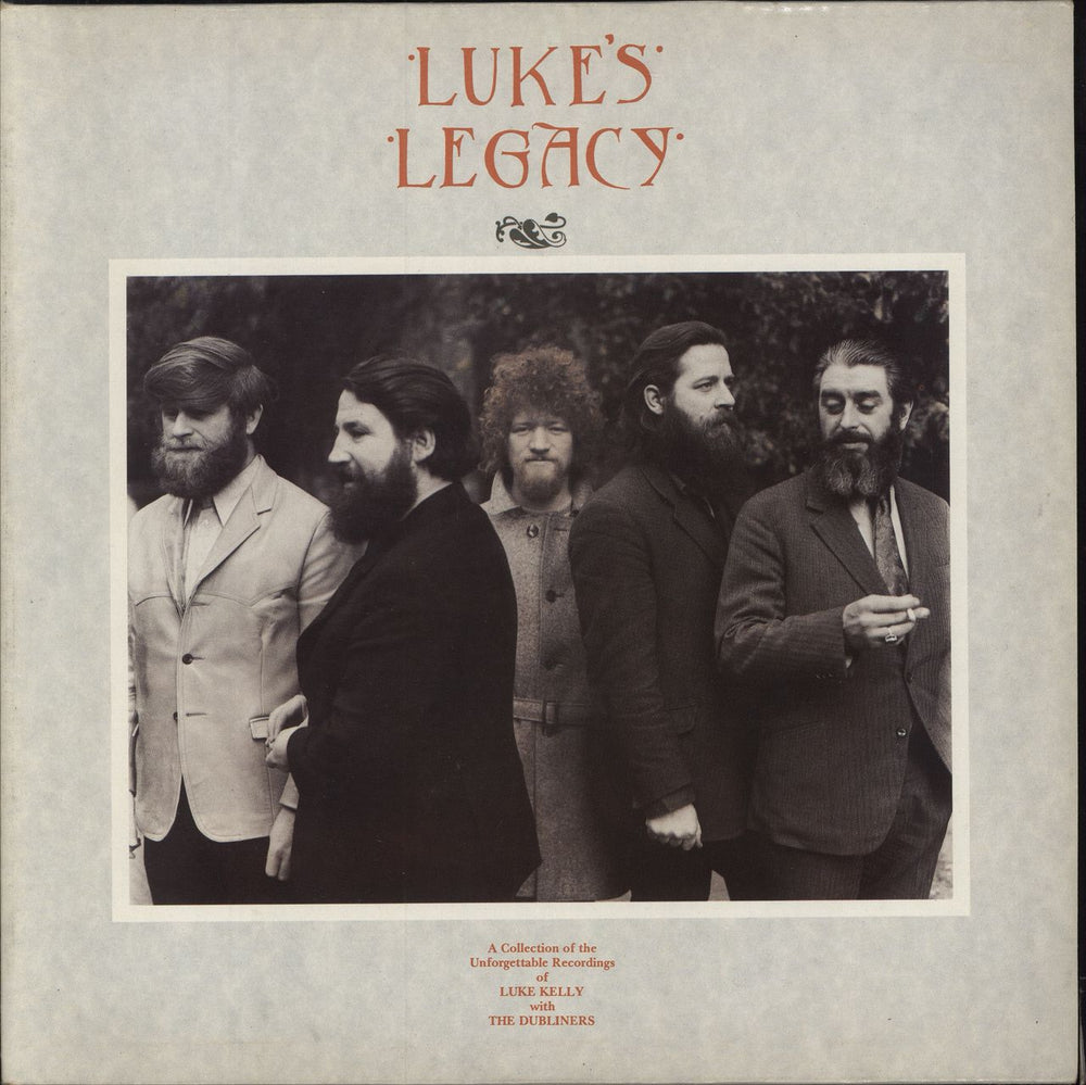 The Dubliners Luke's Legacy UK vinyl LP album (LP record) CHLP1031