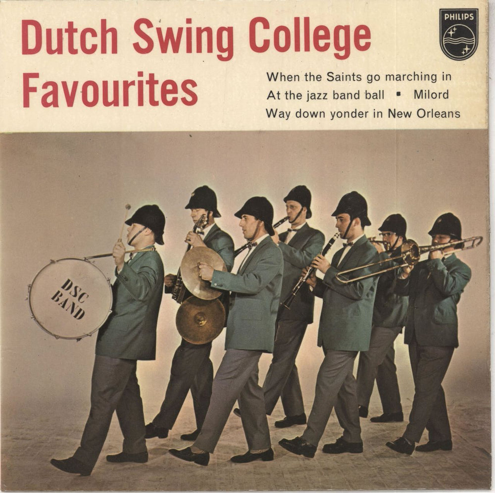 The Dutch Swing College Band Favourites UK 7" vinyl single (7 inch record / 45) BBE12435