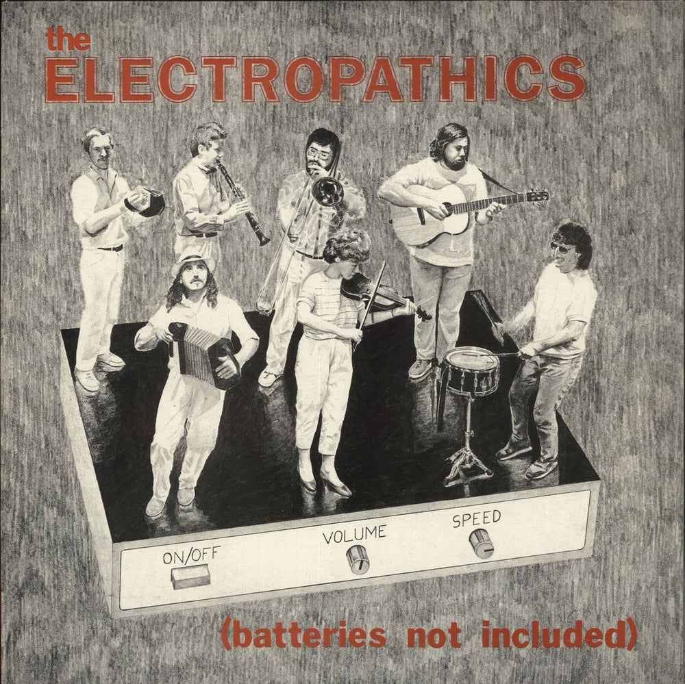 The Electropathics Batteries Not Included UK vinyl LP album (LP record) GUM001