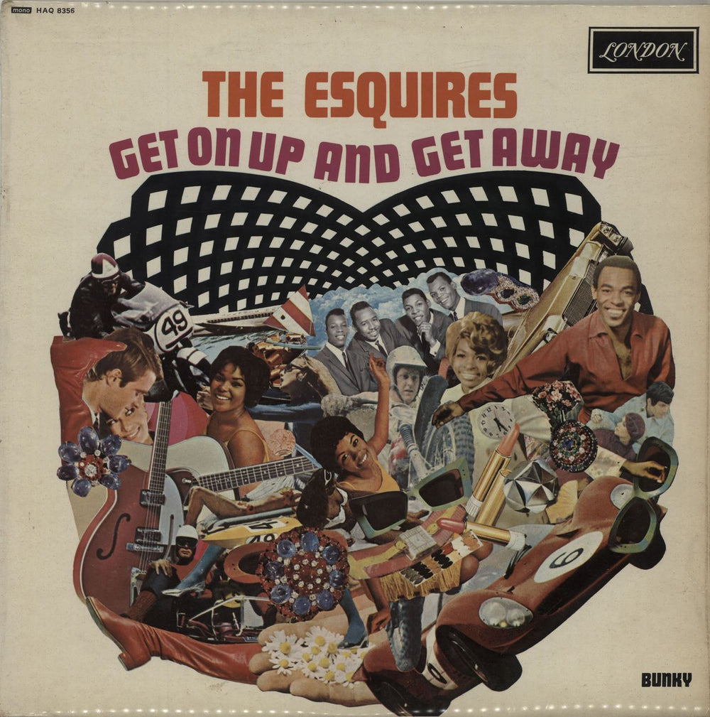 The Esquires Get On Up And Get Away UK vinyl LP album (LP record) HAQ8356