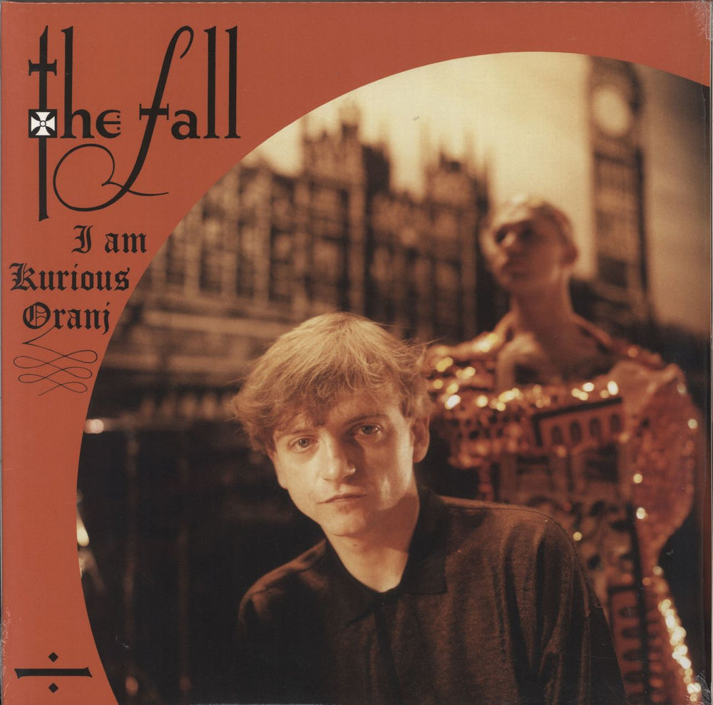 The Fall I Am Kurious Oranj - Orange Vinyl + Shrink UK vinyl LP album (LP record) BBQLP96